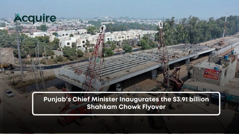 CM Punjab inaugurates Rs 3.91 billion Shahkam Chowk flyover project